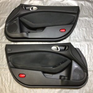 2009-2017 Nissan 370z Coupe Black Suede Interior Door Panels / Pair / 7Z017 - Infiniti Parts Sales