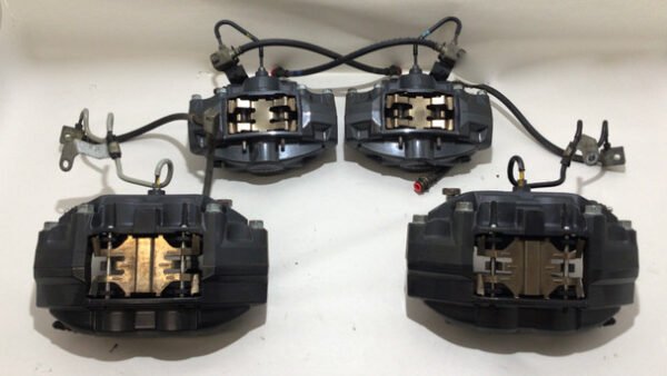 2009-2020 Nissan 370Z Akebono Sport Package Brake Calipers / Set of 4 / 7Z016 - Infiniti Parts Sales