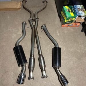 FAST INTENTIONS G37/Q60 CARBON FIBER ROUND CATBACK EXHAUST - Infiniti Parts Sales