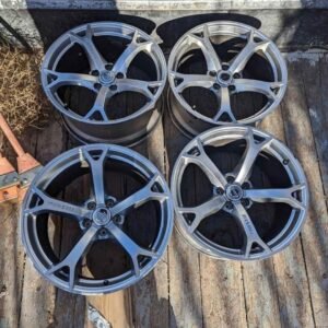 Full set of V1 nismo wheels 19x9.5 front 19x10.5 rear - Infiniti Parts Sales