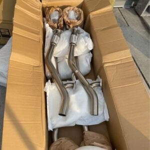 HKS Stainless Steel Catback Exhaust With Burnt Tips. - Infiniti Parts Sales