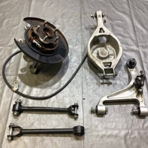 2003-2008 Nissan 350Z Rear Suspension Assembly Passenger Rear Knee / Spindle / Control Arm Set / 5Z020 - Infiniti Parts Sales