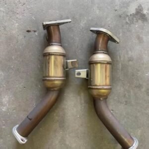 HKS Resonated Lower Downpipes for Q50/Q60 3.0T - Infiniti Parts Sales